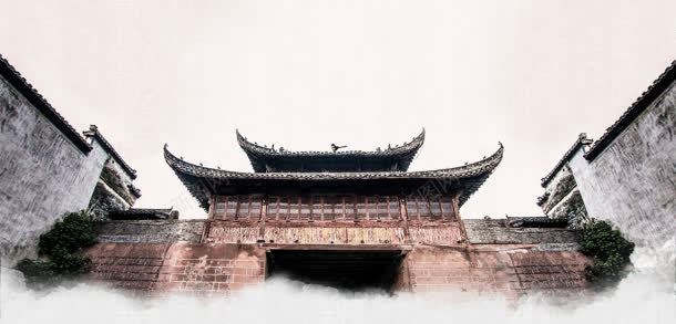 中国风宫殿云层场景jpg设计背景_新图网 https://ixintu.com 云层 国风 场景 宫殿