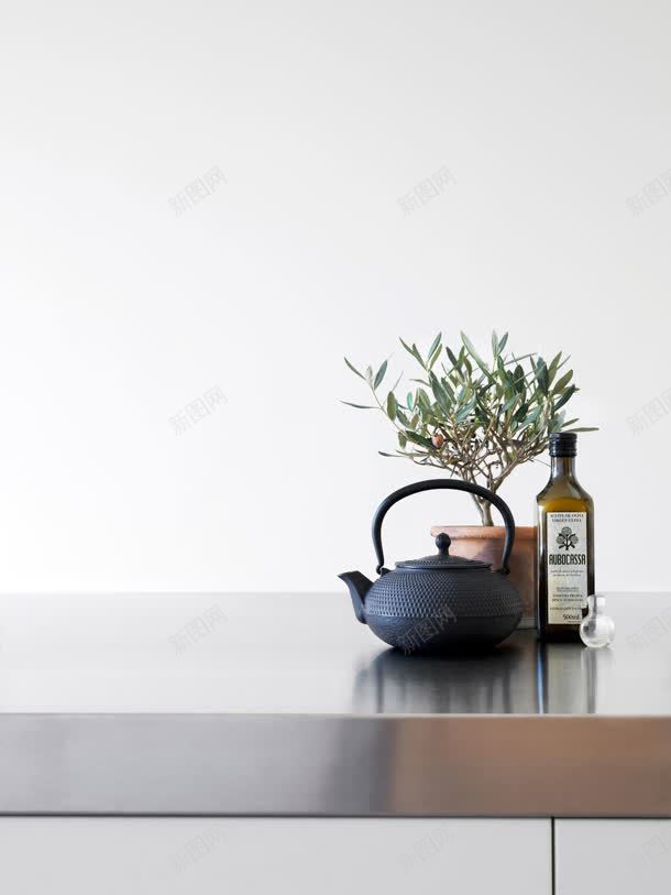 灰色背景植物家具jpg设计背景_新图网 https://ixintu.com 家具 植物 灰色 背景