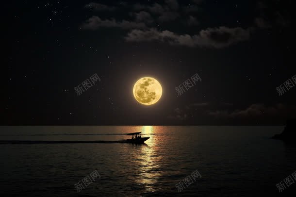 夜晚湖面月亮海报背景jpg设计背景_新图网 https://ixintu.com 夜晚 月亮 海报 湖面 背景