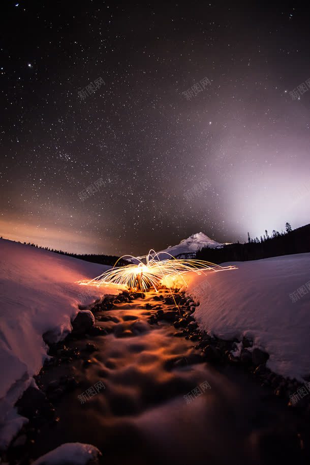 梦幻夜空漫天繁星jpg设计背景_新图网 https://ixintu.com 夜空 梦幻 漫天 繁星