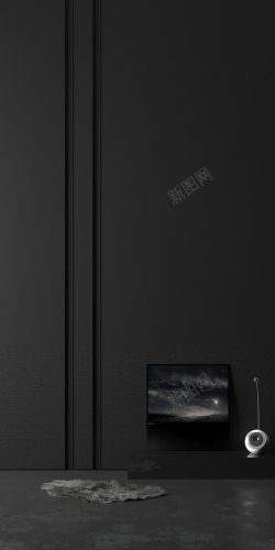 宽条纹纯黑宽条纹视角高清图片