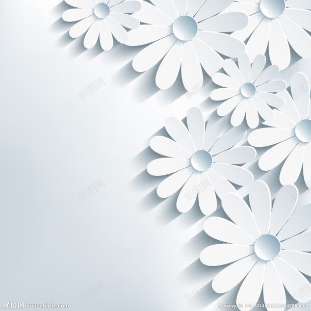 白色花朵投影例会背景jpg设计背景_新图网 https://ixintu.com 例会 投影 白色 素材 背景 花朵