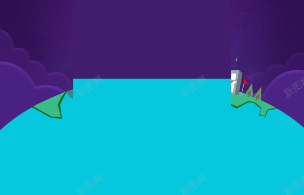 蓝紫色的背景宽屏jpg设计背景_新图网 https://ixintu.com 紫色 背景