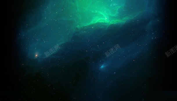 太空绿色光线星云jpg设计背景_新图网 https://ixintu.com 光线 太空 星云 绿色