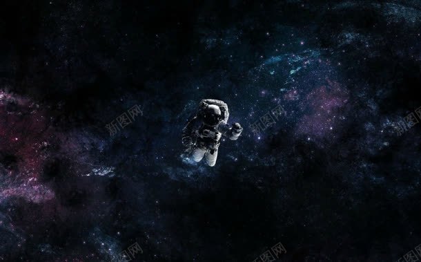 宇宙中的宇航员海报背景jpg设计背景_新图网 https://ixintu.com 宇宙 宇航员 海报 背景