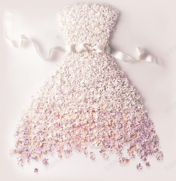 花朵拼接的裙子丝带jpg设计背景_新图网 https://ixintu.com 丝带 女裙 拼接 花朵 裙子