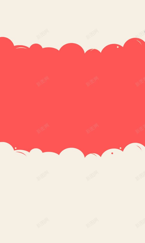 红色云朵卡通壁纸海报背景jpg设计背景_新图网 https://ixintu.com 云朵 卡通 卡通壁纸 壁纸 海报 红色 背景