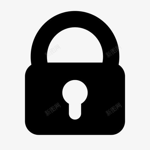 访问锁密码保护安全安全自由图标png_新图网 https://ixintu.com Access lock password protect safety security 保护 安全 密码 访问 锁