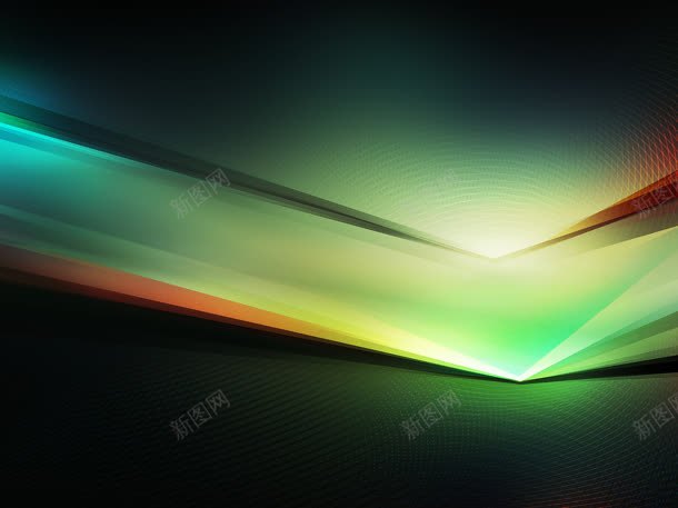 绿色折叠光效背景jpg设计背景_新图网 https://ixintu.com 折叠 绿色 背景