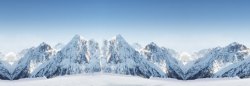 冬季羽绒汽车坐垫淘宝冬季雪山背景banner高清图片