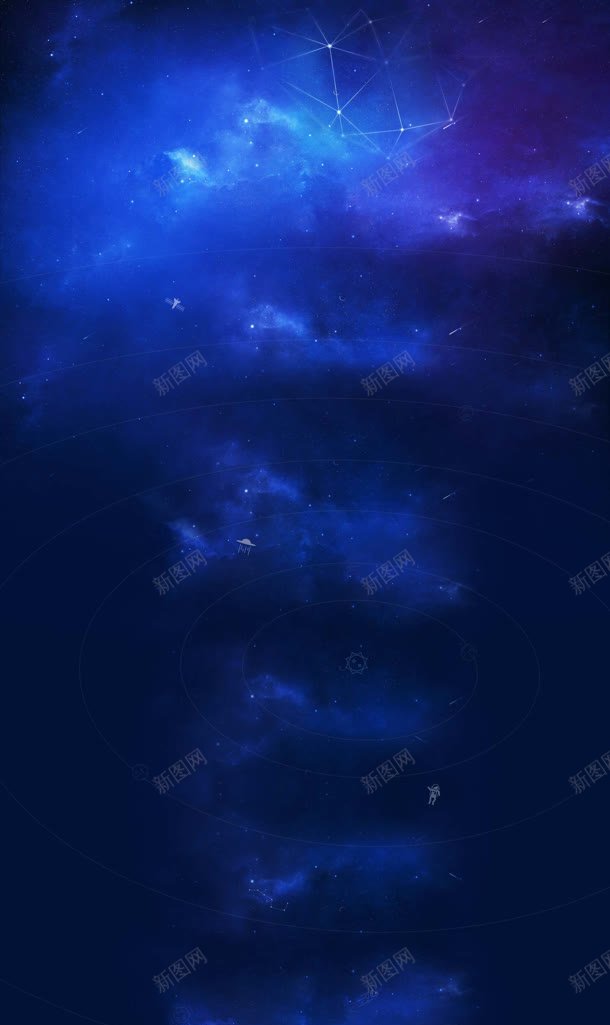 神秘蓝色发光星空jpg设计背景_新图网 https://ixintu.com 发光 星空 神秘 蓝色