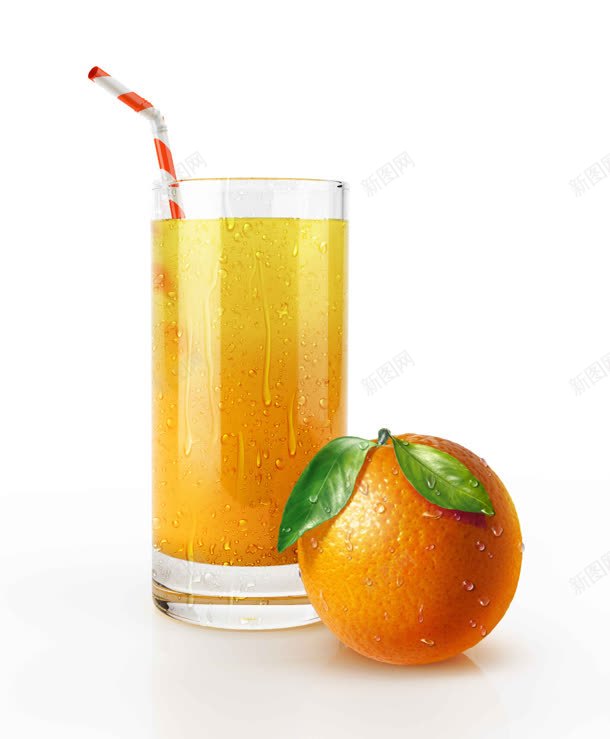 橙汁正面效果jpg设计背景_新图网 https://ixintu.com 效果 正面