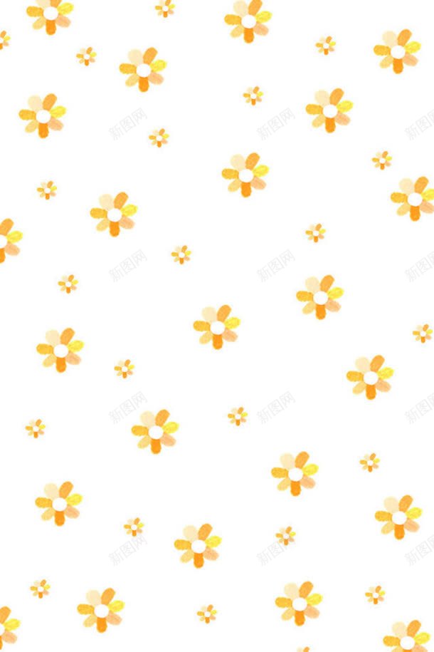 黄色卡通花朵花瓣jpg设计背景_新图网 https://ixintu.com 卡通 花朵 花瓣 黄色
