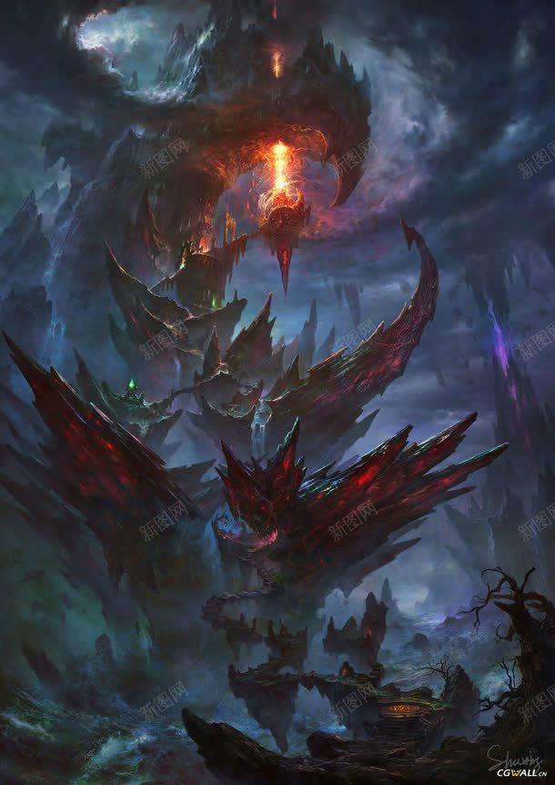 魔幻神兽官方网游jpg设计背景_新图网 https://ixintu.com 官方 魔幻