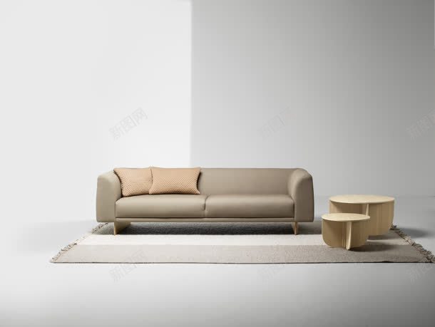 原木色的真皮沙发系列jpg设计背景_新图网 https://ixintu.com 原木 沙发 真皮 系列