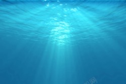 阳光照射海底海底里的阳光格式高清图片