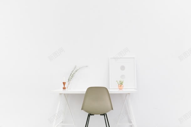 创意办公桌椅子白色墙面jpg设计背景_新图网 https://ixintu.com 创意 办公桌 墙面 椅子 白色