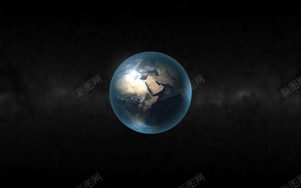 宇宙中的星球地球jpg设计背景_新图网 https://ixintu.com 地球 宇宙 星球