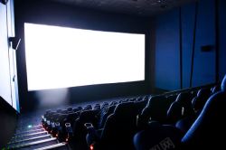影院红色座椅电影院背景高清图片