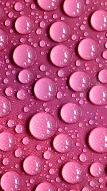 粉色水珠艺术质感H5背景摄影图片