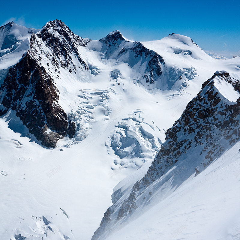 美丽雪山背景jpg_新图网 https://ixintu.com 主图 唯美 摄影 文艺 质感 雪山 风景