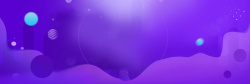 漂浮物818大促激情狂欢大气紫色banner高清图片