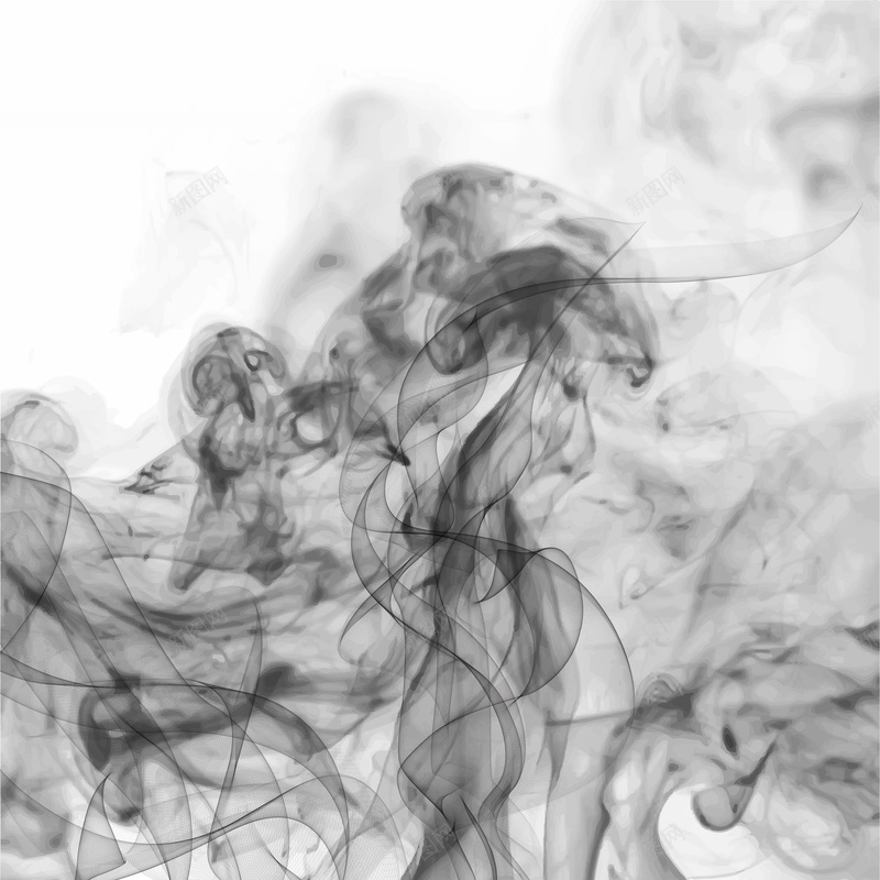 灰色水墨中国风背景矢量图ai设计背景_新图网 https://ixintu.com 中国风 水墨 灰色 背景 矢量图