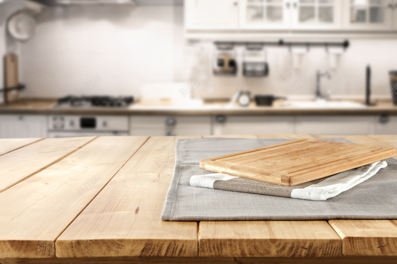 木板与模糊家庭背景jpg_新图网 https://ixintu.com 厨房木板 室内装修设计 我的家人 摄影 木板与模糊家庭背景 模糊背景产品效果图 白色 风景