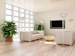 简洁室内装潢效果图时尚沙发背景高清图片