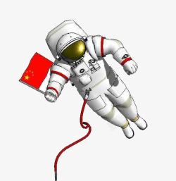 中国宇航员敬礼中国宇航员高清图片