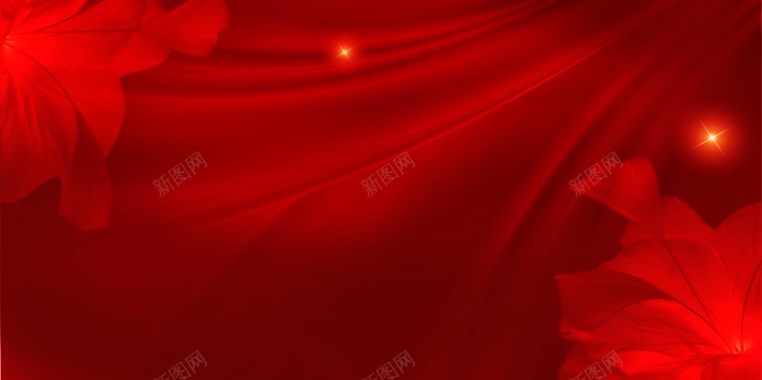 红丝绒地产开盘特惠红色展板广告背景背景