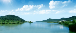 青山绿水摄影风景背景高清图片