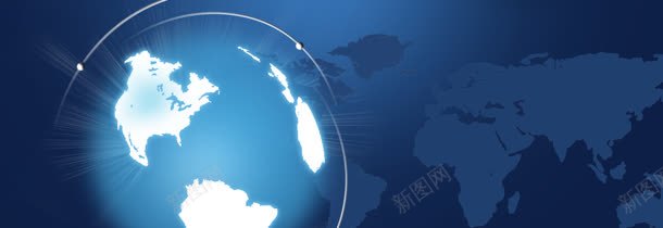 科技商务背景jpg设计背景_新图网 https://ixintu.com banner 企业宣传 商务 气球 科技 蓝色