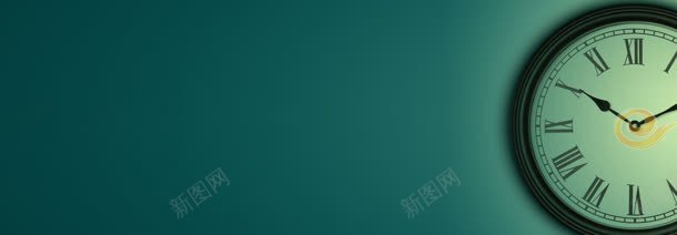 商务钟表banner创意jpg设计背景_新图网 https://ixintu.com 宣传 招聘 教育 物流 科技