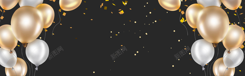 圣诞节金色圣诞电商促销大气bannerjpg设计背景_新图网 https://ixintu.com 圣 圣诞简约banner 圣诞节 彩球 星星 电商促销 礼盒 金粉 金色时尚 金色气球 铃铛