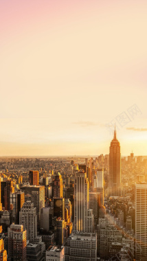 美国纽约城市背景摄影图片