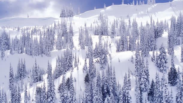 创意合成效果天空雪地背景