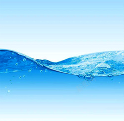 水波质感夏天蓝色水波质感背景高清图片