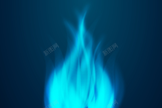 蓝色火焰燃烧激情海报背景矢量图背景