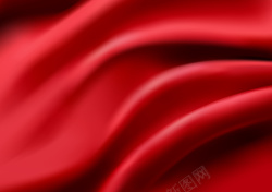 丝绸布匹红色丝绸布质感纹理矢量背景高清图片