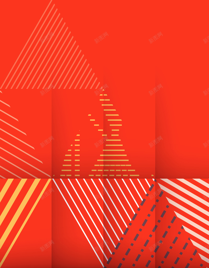 红色几何三角形组合商务展板背景矢量图ai设计背景_新图网 https://ixintu.com 三角形 企业展板 几何图形 创意设计 商务展板 广告宣传 时尚设计 海报 矢量 素材 矢量图