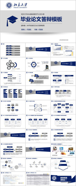大学生毕业设计严谨毕业论文答辩PPT模板