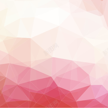 矢量粉色几何不规则图形背景背景