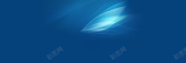 蓝色科技商务光束背景banner背景