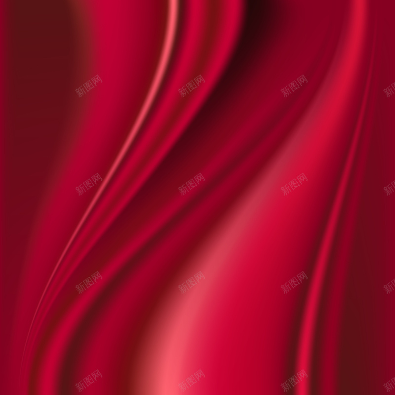 红色丝绸质感光泽矢量背景ai设计背景_新图网 https://ixintu.com 丝绸 光泽 开心 矢量背景 红色 纹理 美容 褶皱 质感 矢量图