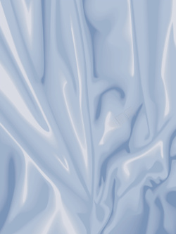 丝绸布匹蓝色丝绸布匹褶皱丝滑质感纹理背景矢量图高清图片