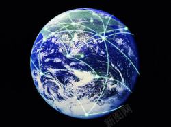 分布全球全球服务网点高清图片