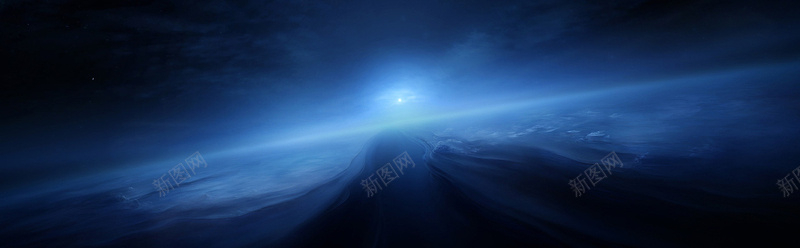 星际太空大气banner壁纸psd设计背景_新图网 https://ixintu.com 商务 星云 星海 星空 星际 海报banner 游戏 科幻 科技 酷炫