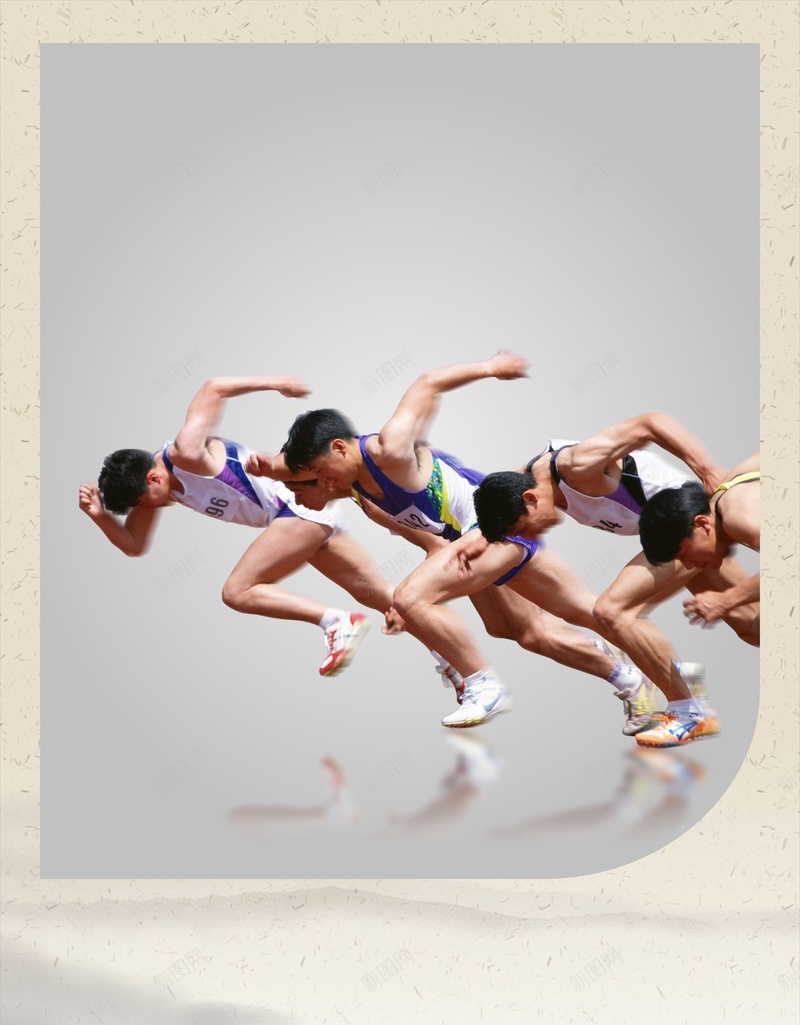 大气跑步男运动员背景cdr设计背景_新图网 https://ixintu.com 大气 灰色 男 白色 跑步 运动员