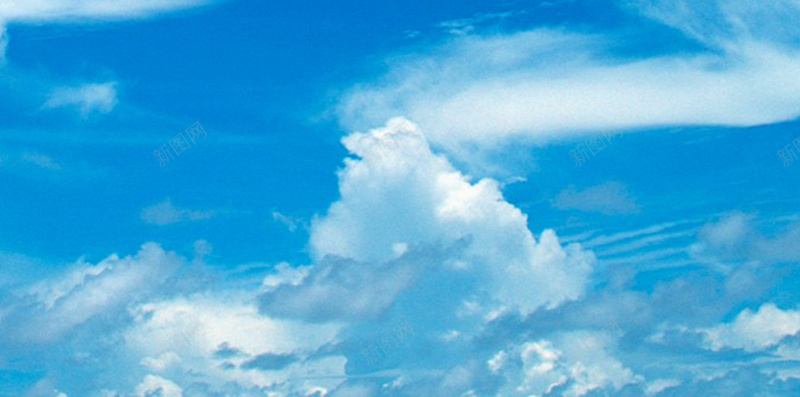 唯美海岛风景H5背景jpg_新图网 https://ixintu.com H5 h5 云朵 云雾 天空 摄影 简约 蓝色 风景
